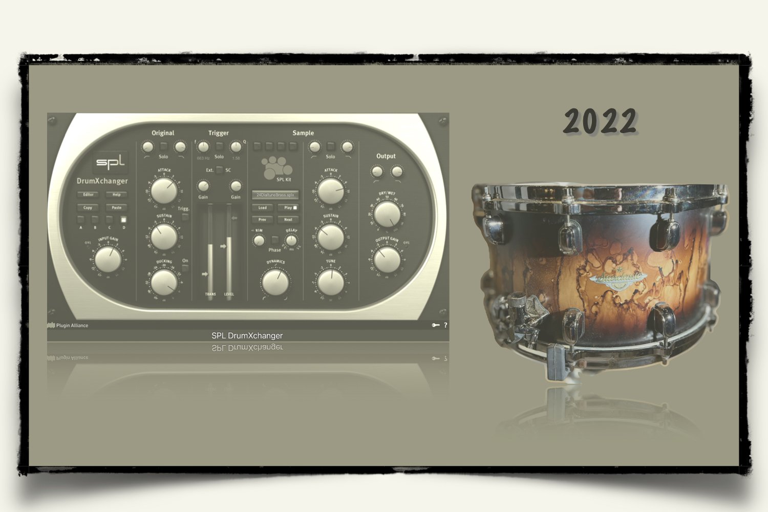 2022 Tama Starclassic Maple Snare drum sounds for SPL DrumXchanger