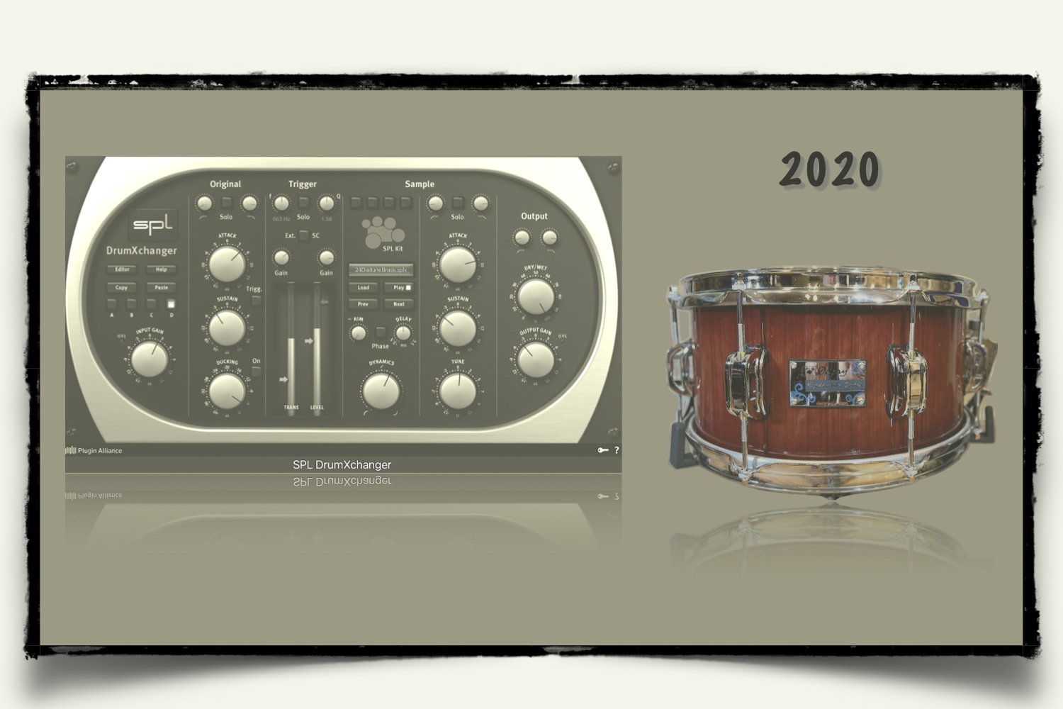 2020 Odery Nyatoh wood Snare Drum samples for SPL DrumXchanger