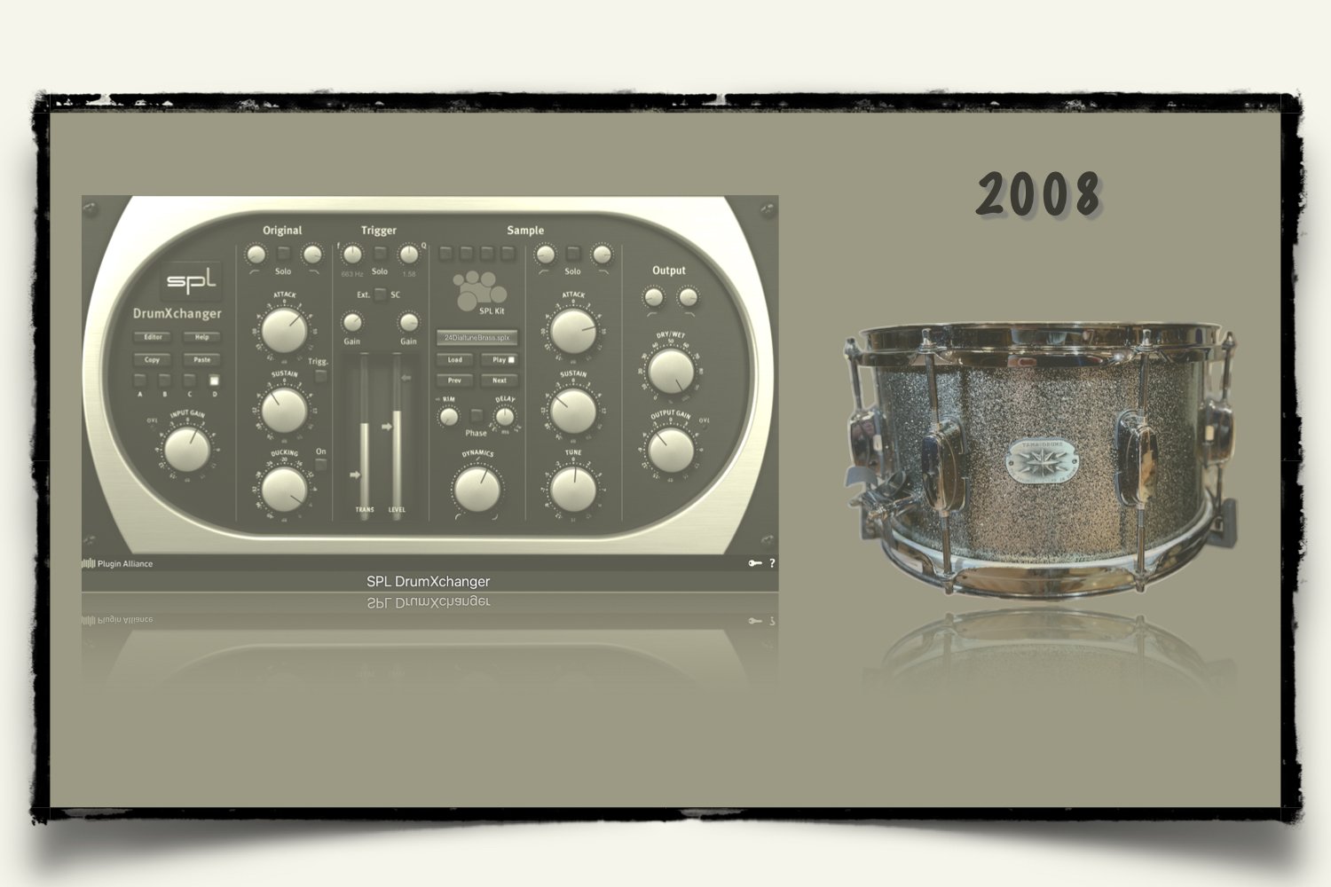 2008 Tama Artwood Maple sounds for SPL DrumXchanger