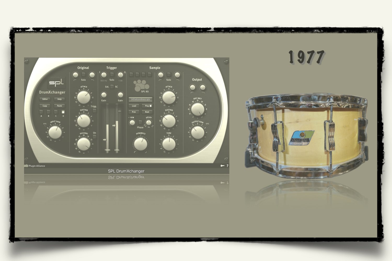 1977 Ludwig Rock-Concert Snare samples for SPL DrumXchanger