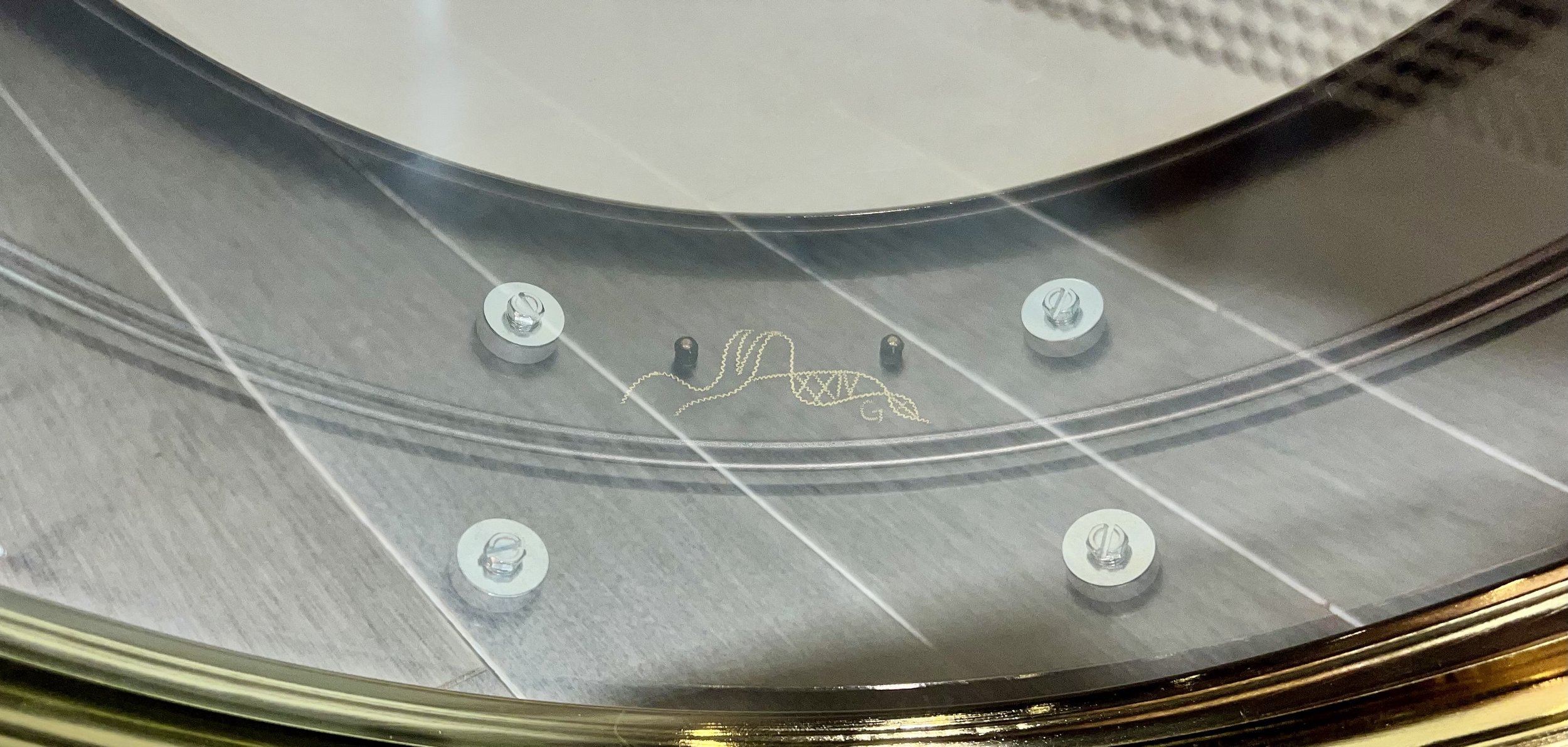 John Aldridge Engraved signature
