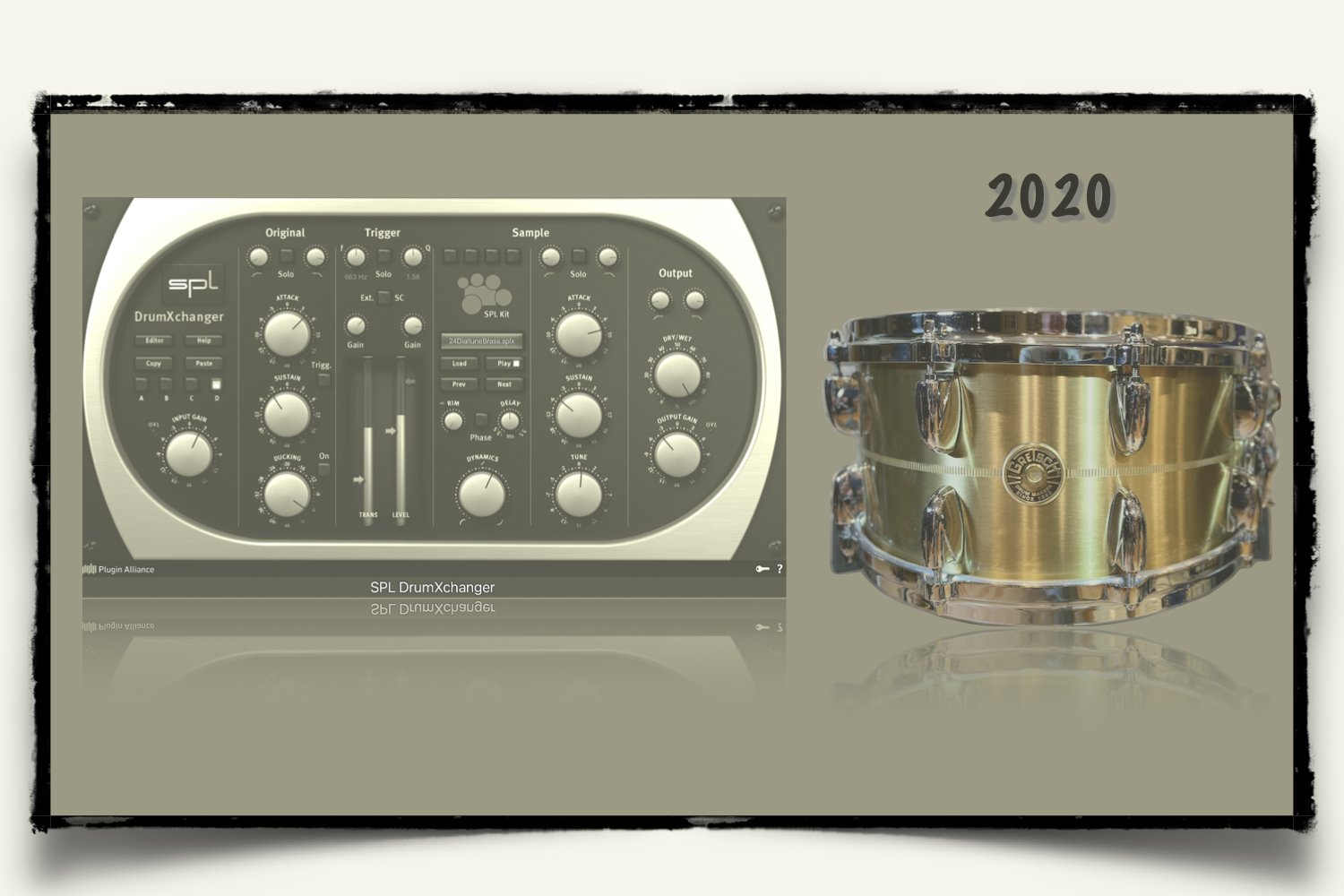 2020 Gretsch USA Custom Bell Brass Snare Drum