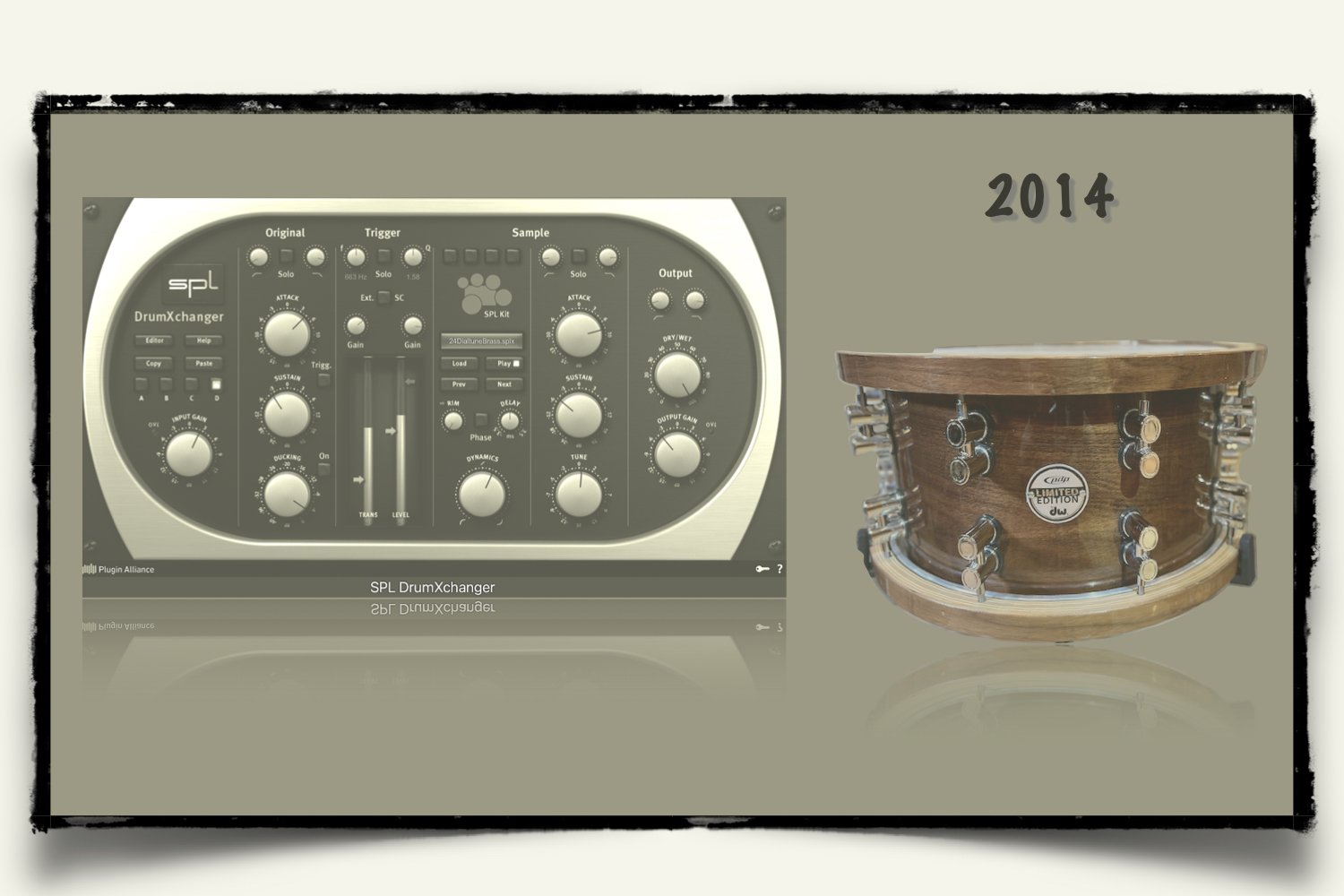 2014 PDP Limited Edition Maple Hoop Snare Drum samples for SPL DrumXchanger