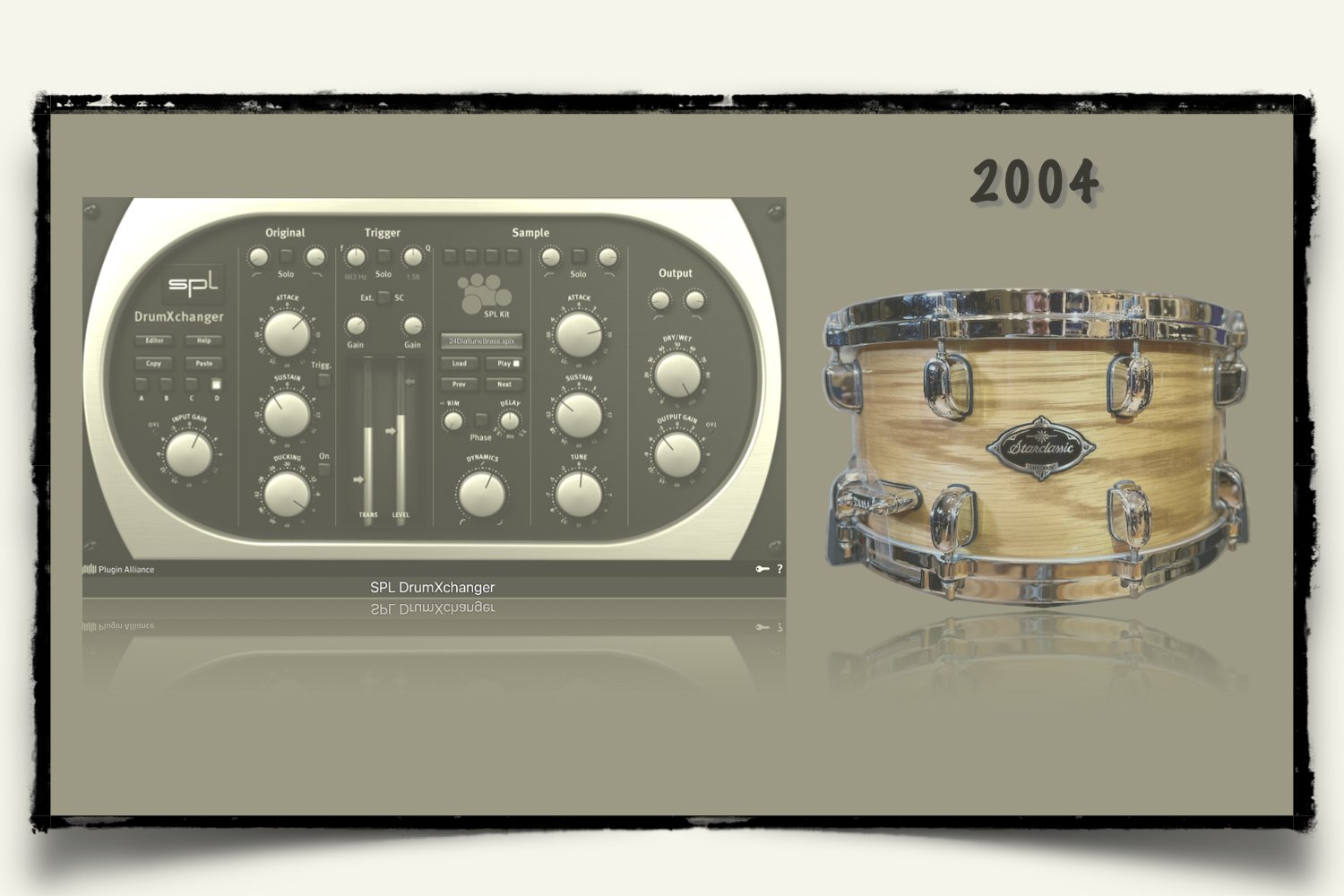 2004 Tama Starclassic Bubinga-Birch Snare sounds for SPL DrumXchanger