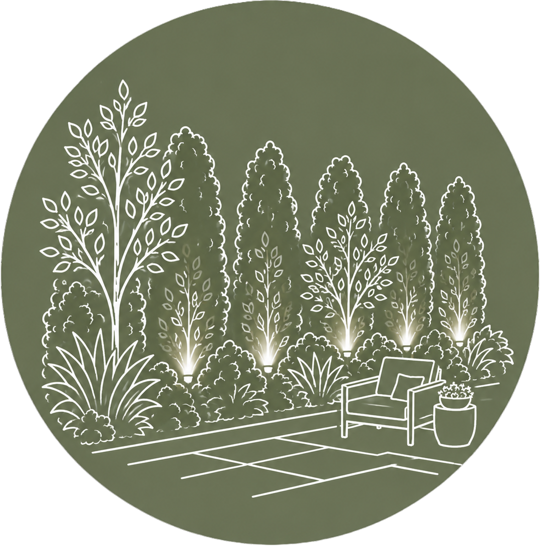 Green Garden Patio Badge