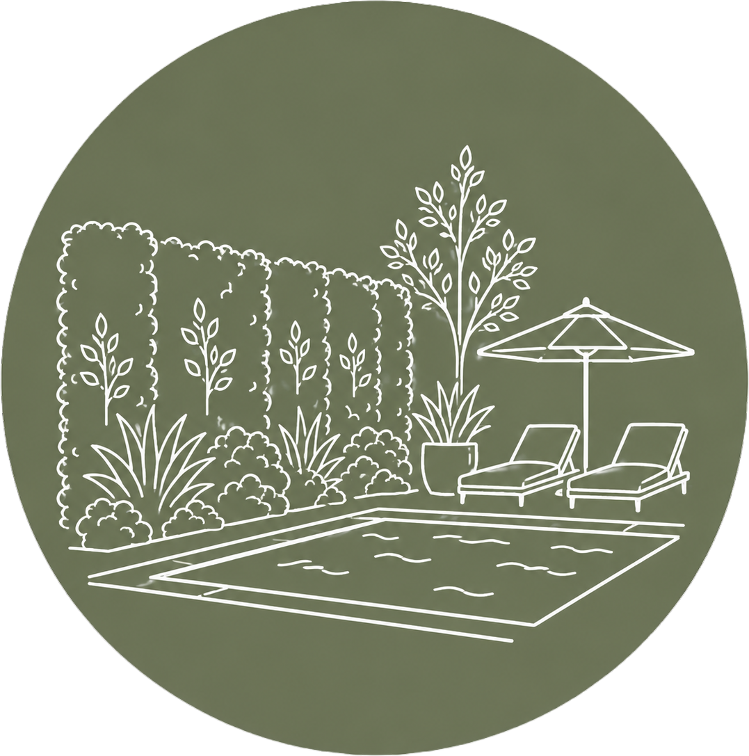 Poolside Garden Retreat