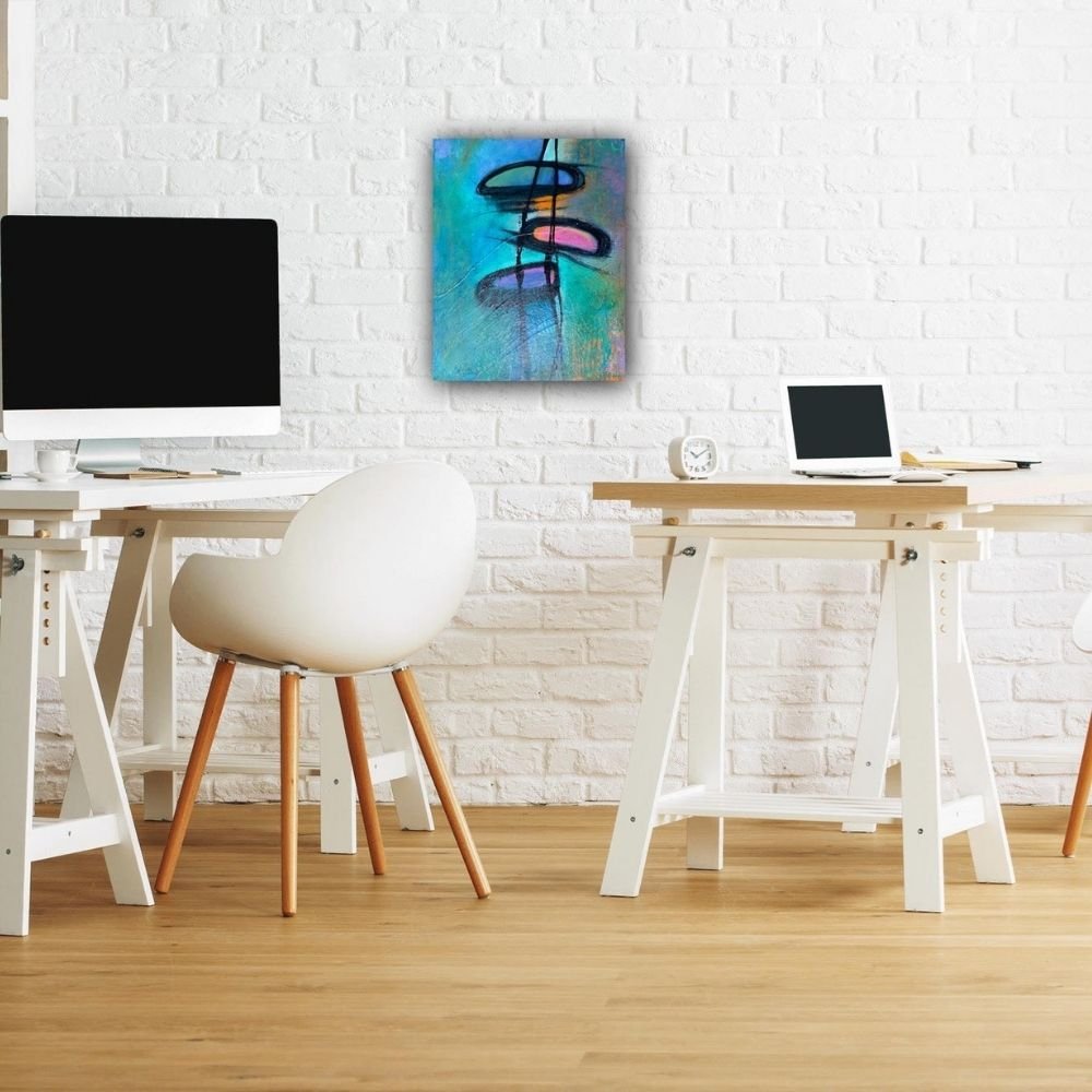 Straddle the Line - Abstract Underground Studio by Stephanie Lane.jpg