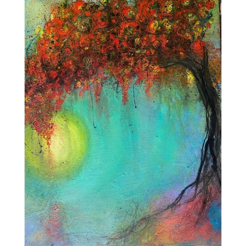 The Healing Tree – Abstract Underground Studio by Stephanie Lane Full.jpg