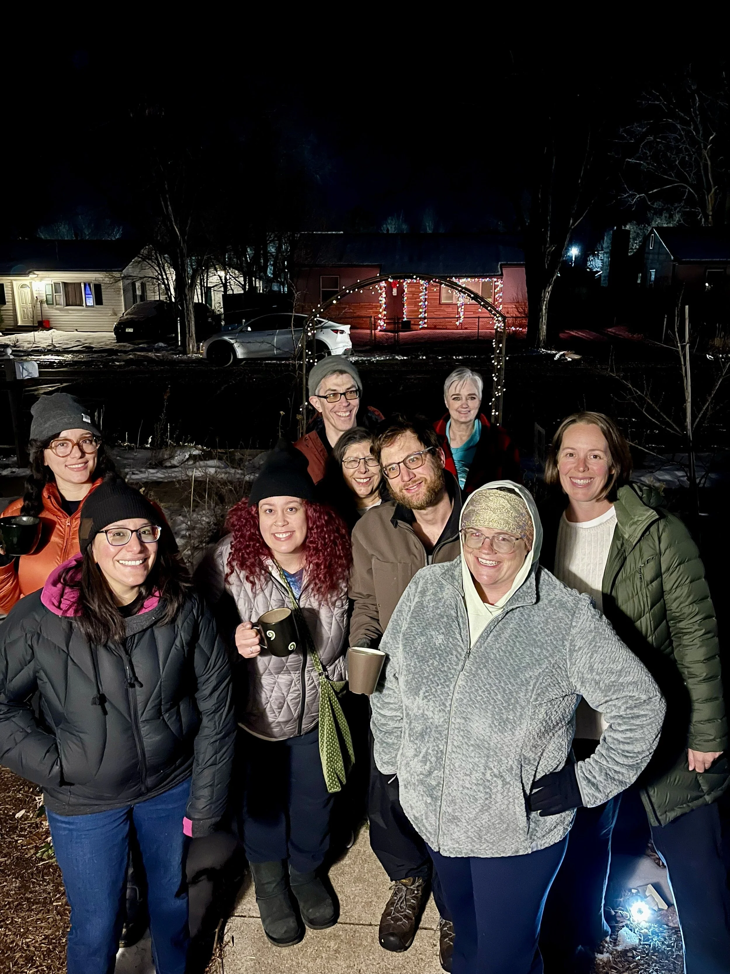 Mugs &amp; Mingling- A Driveway Hot Cocoa Party!