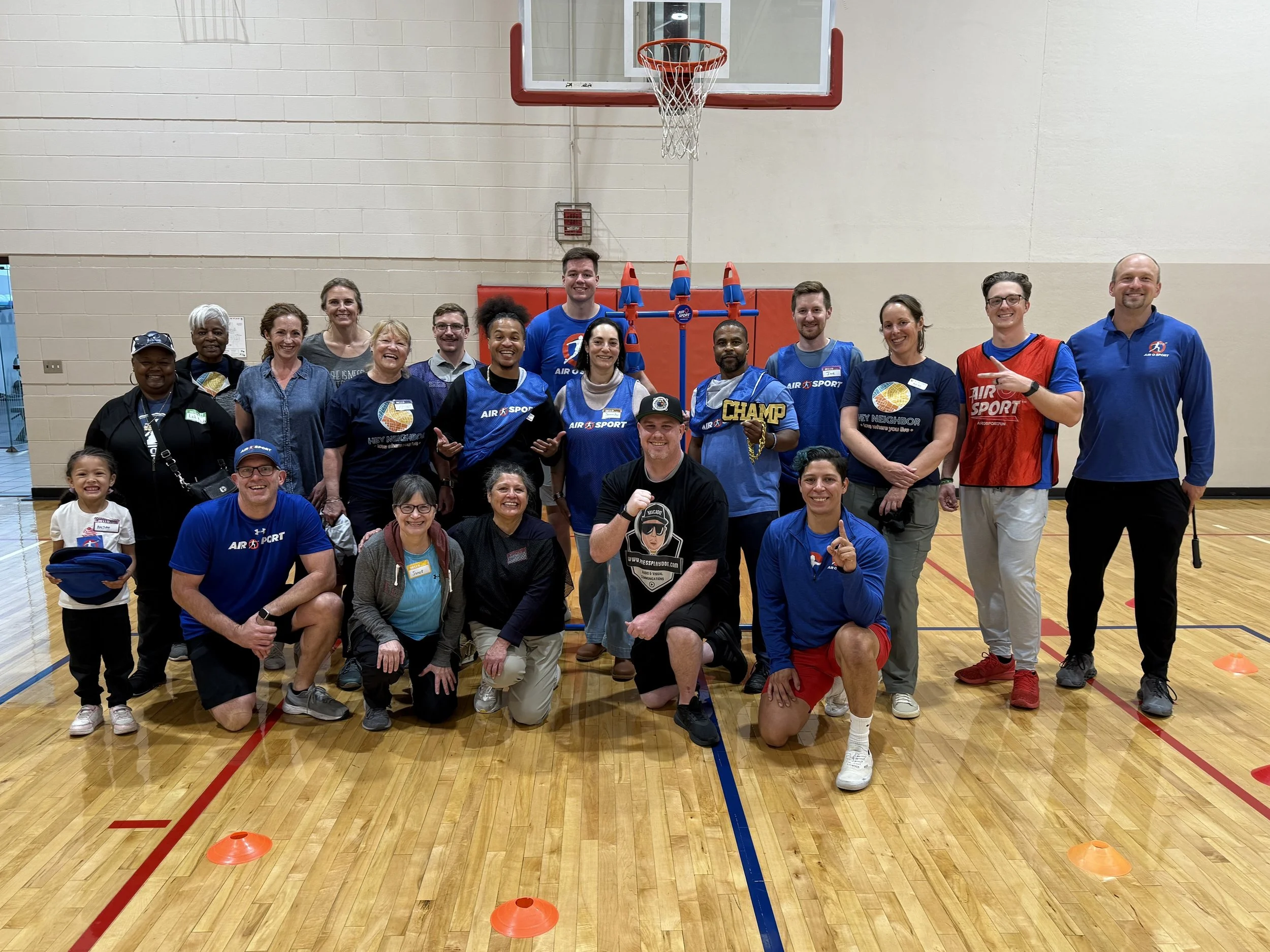 Hey Neighbor Play Day with Air O Sport