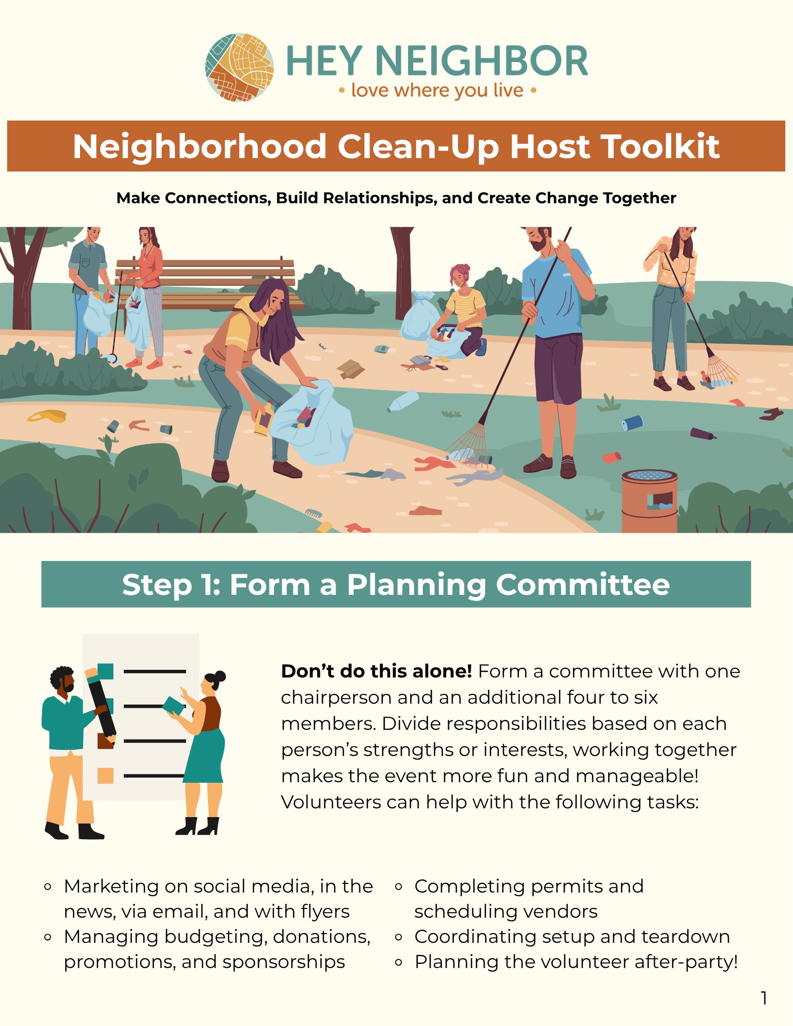 Neighborhood Clean-Up Toolkit