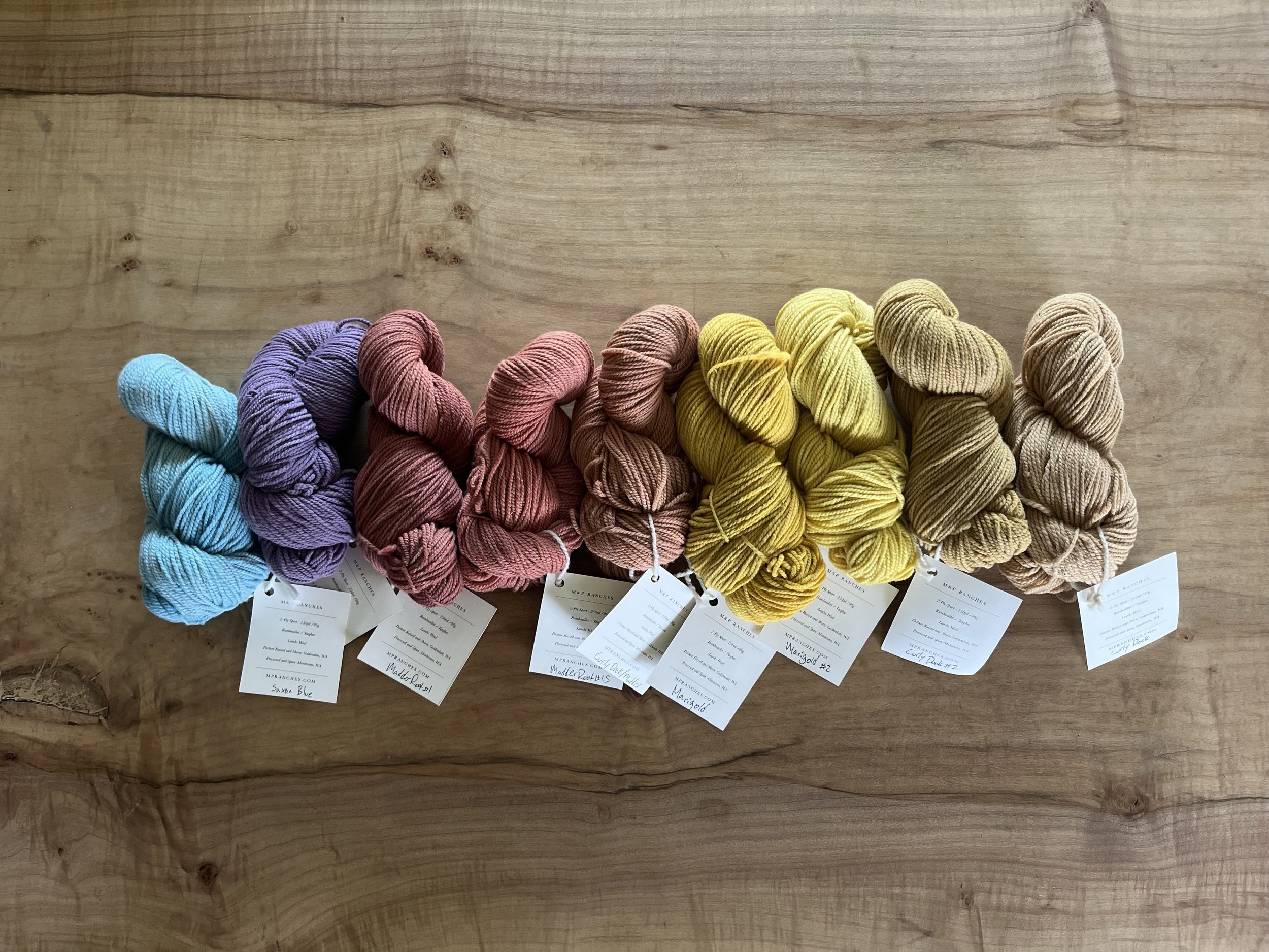 Rambouillet 2-Ply Sport Yarn