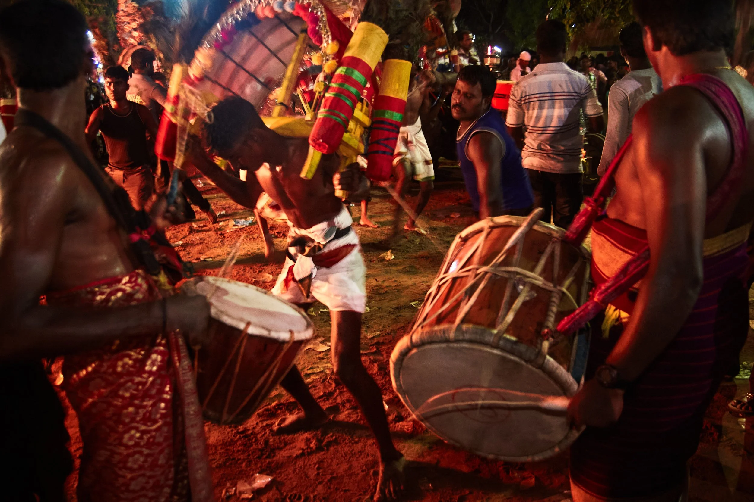 The rituals continued throughout the night, and the devotees were still arriving from the remotest of villages and would do so for many hours. It was a test of human endurance and higher faiths.