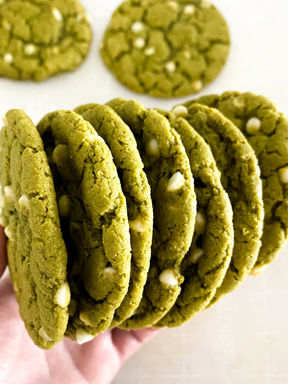 Gluten-Free Vegan Matcha Cookies