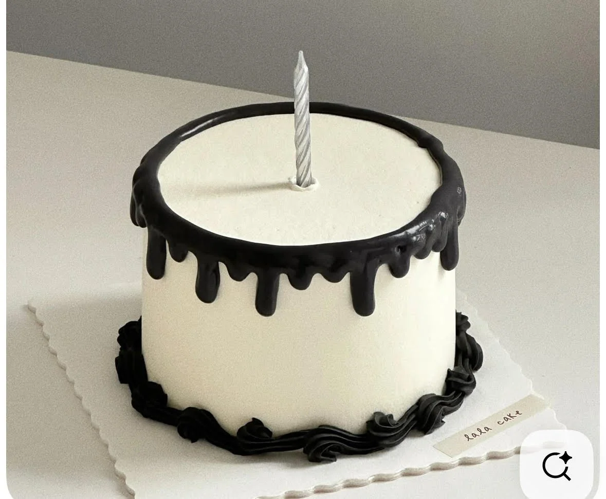 (12/20) S. Black and White Cake