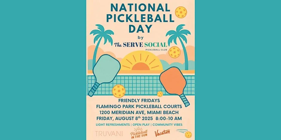 National Pickleball Day Social in Miami