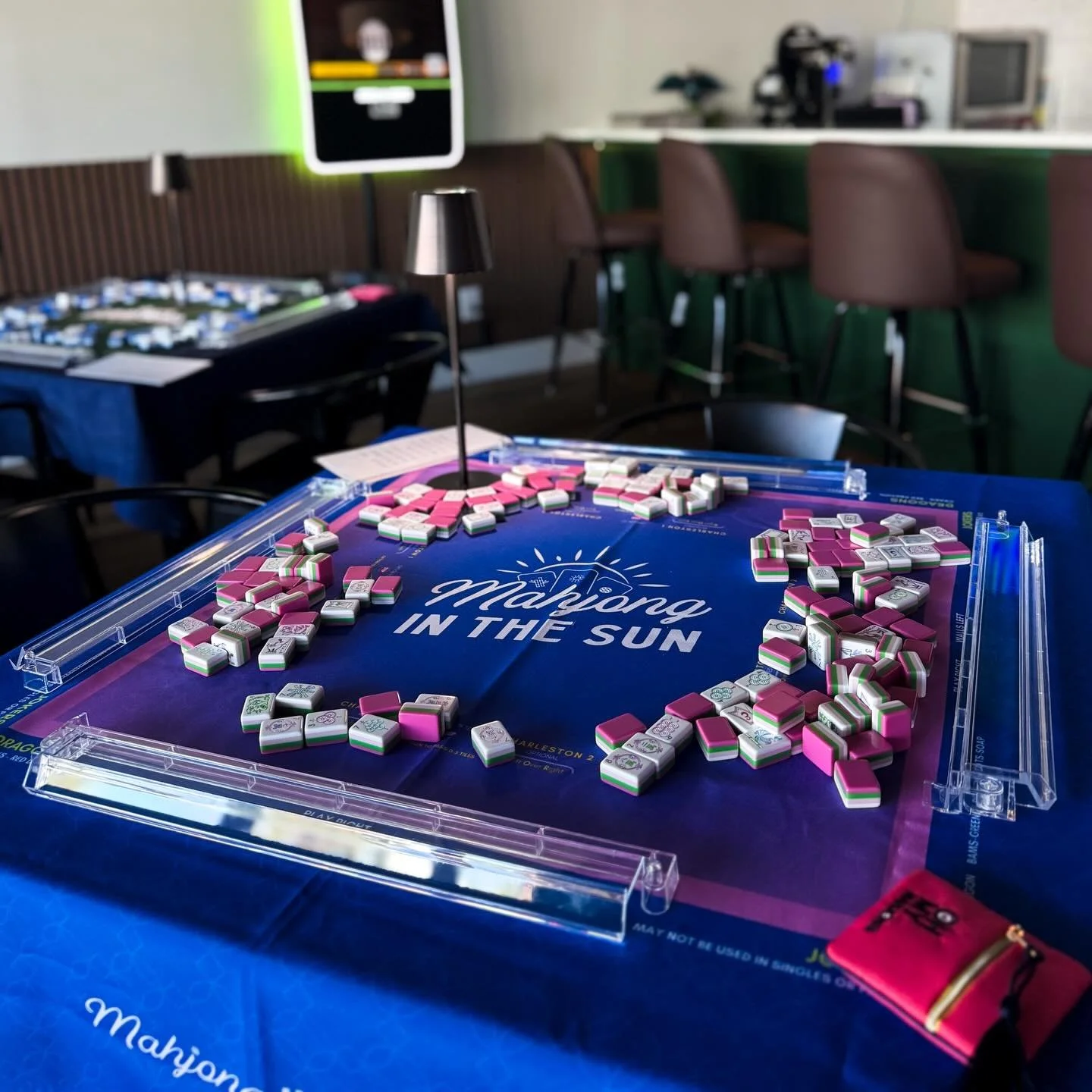 Who&rsquo;s playing Saturday night mahjong? Tag your mahj friends! #mahjong #mahjonginthesun