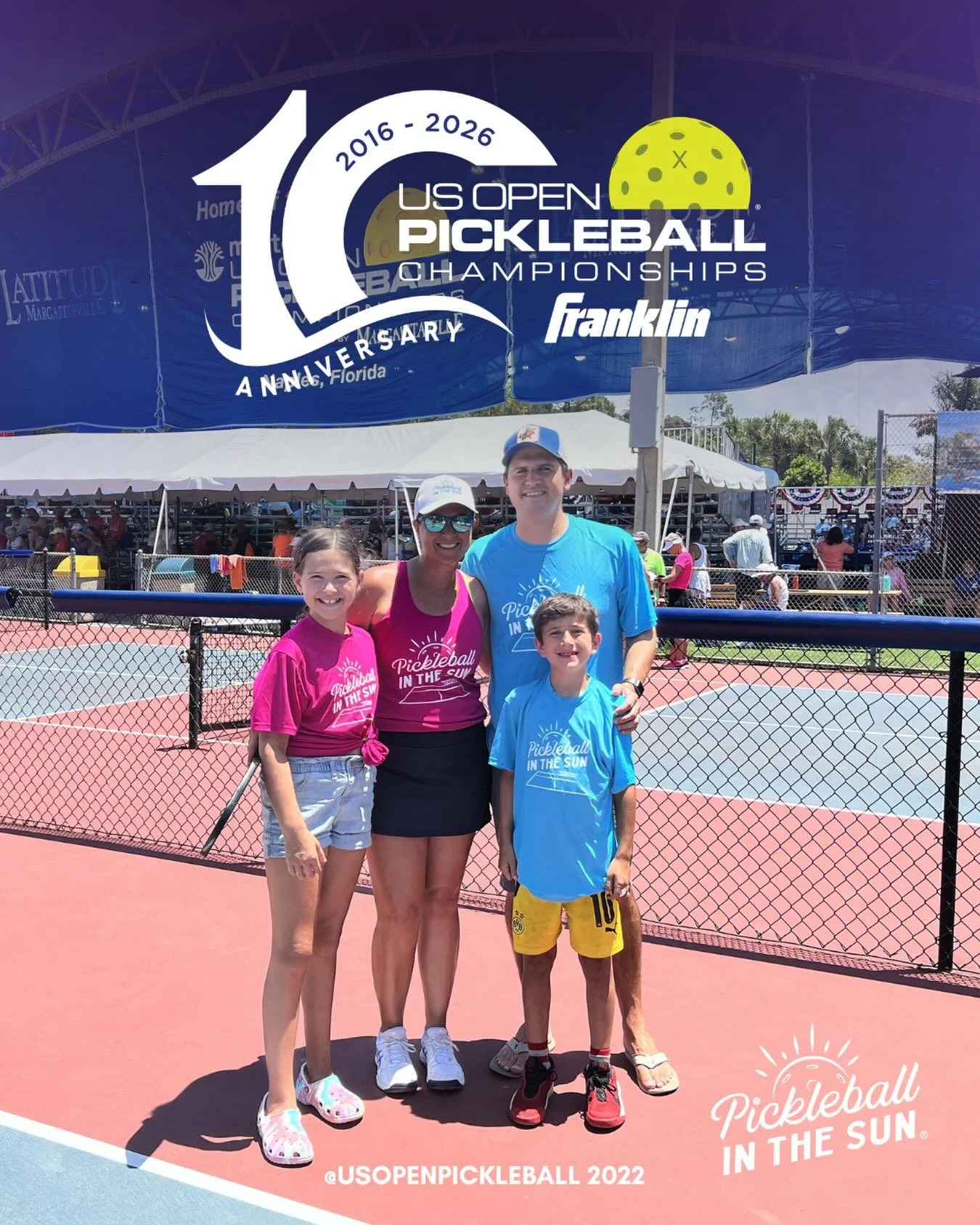 Happy 10th Anniversary to the @usopenpickleball championships! An iconic tournament in Naples where so many players got their start&mdash;and where so many unforgettable memories have been made.

Sharing a special @pickleballinthesun throwback from t