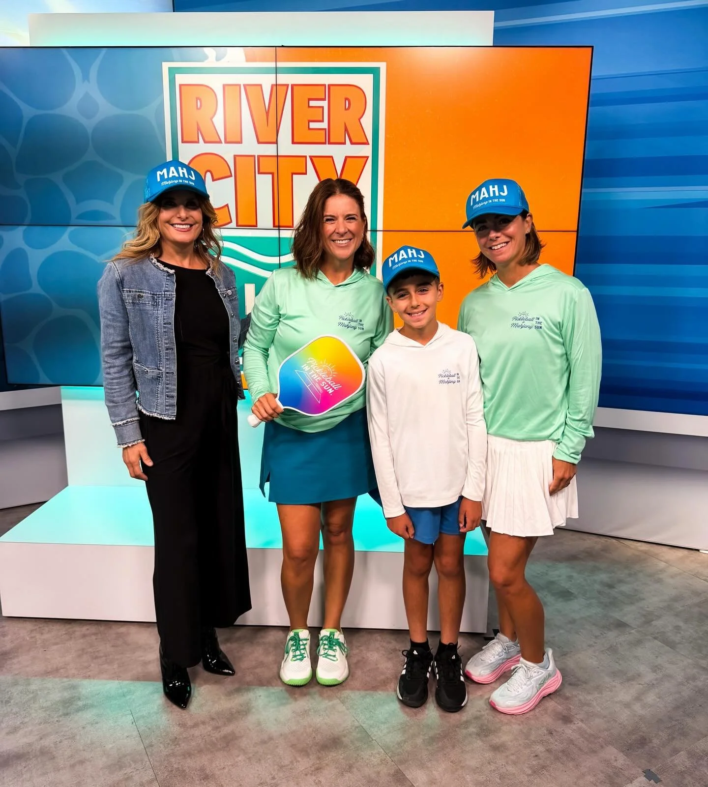 Thank you for having us, @rivercitylivetv! Loved chatting @mahjonginthesun with @edenkendalljax. If you&rsquo;re local, check out our upcoming events! See you soon. #mahjong #mahjonginthesun #jacksonville