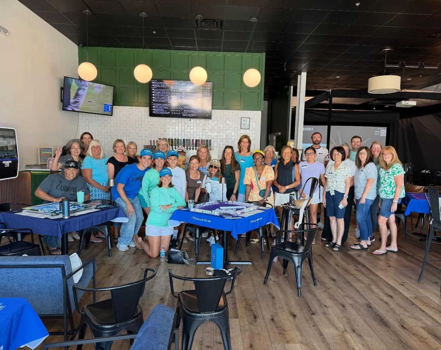 Well, that was a lot of fun! Another afternoon of good times &amp; laughs at @mahjonginthesun Friday Club at @reallygoodbeerstopnocatee.

We had a special guest today&mdash;an incredibly talented Chef from @my.wellness.cuisine&mdash;who treated us to