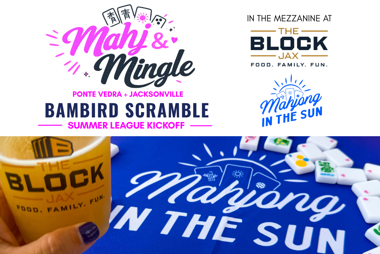 Mahj &amp; Mingle at The Block Jax