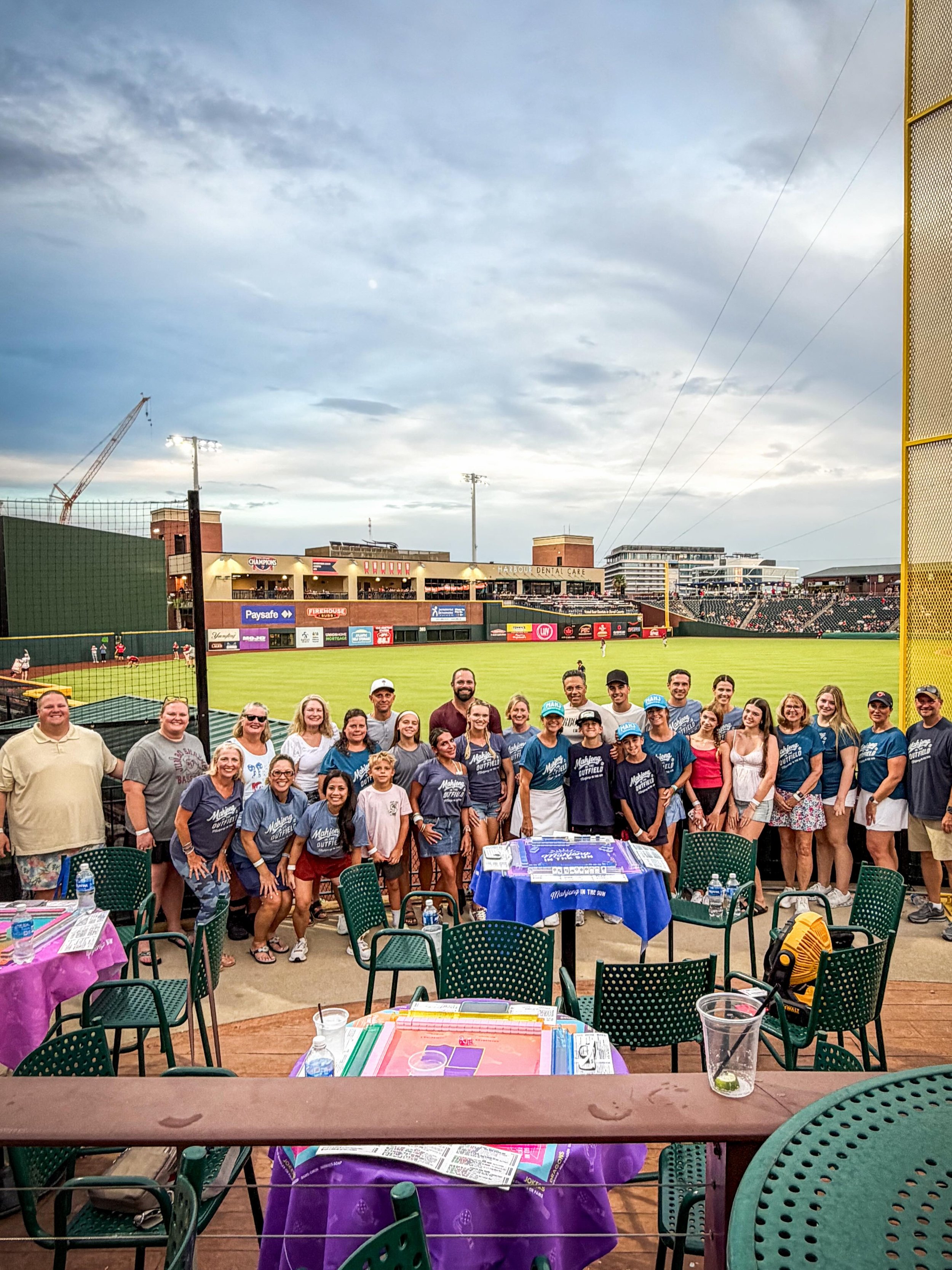 What an incredible night for the first-ever Mahjong in the Outfield with the @jaxshrimp! 

Shrimp Win, @bambirdscramble matches played to move us up and down the leaderboard, and lots of laughs with our @mahjonginthesun community. More fun times ahea