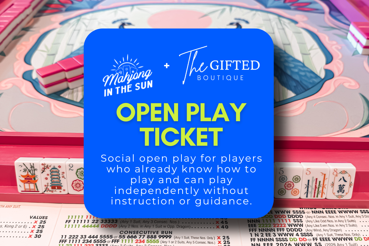 Open Play Mahjong at The Gifted Boutique