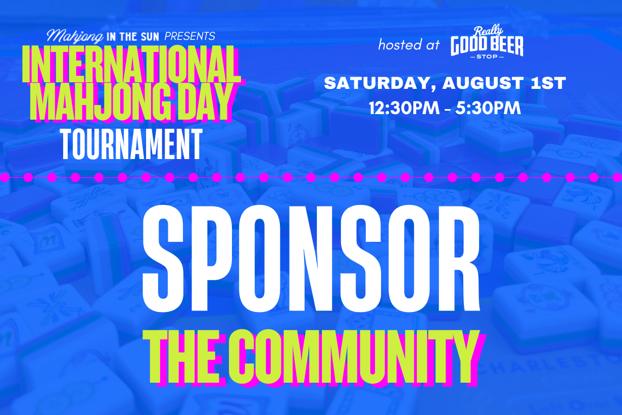 International Mahjong Day Tournament Sponsorship