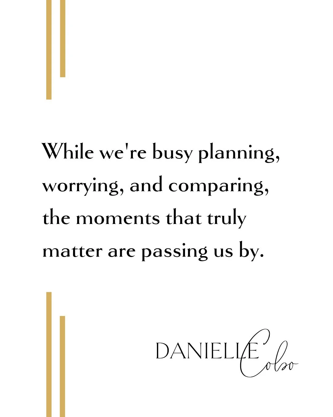 🌟 Have you ever caught yourself so wrapped up in chasing the next goal that you forget to enjoy where you are right now? ⁠
⁠
We&rsquo;ve all been there&mdash;chasing the next goal, stressing over the future, and getting lost in endless social media 