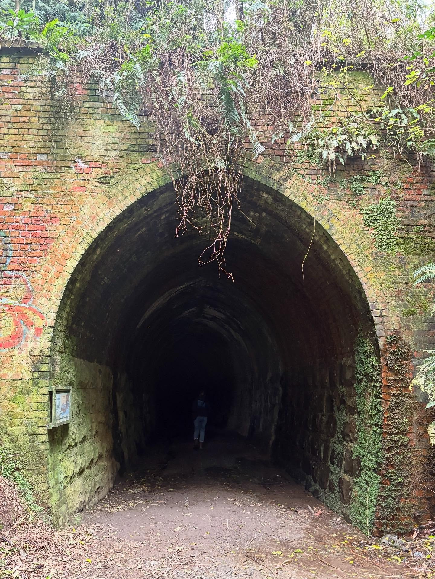 Walking in the dark of a rather long tunnel.. #balsamicmoonphase #darkplaces #tunnel #tunnelhill #newzealand #darknightofthesoul #loveoverfear❤️