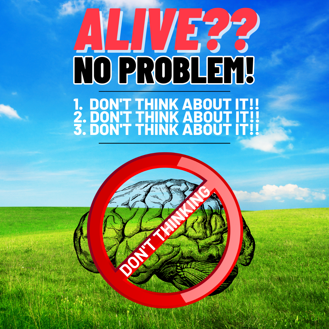 Alive?!? Glossy Poster