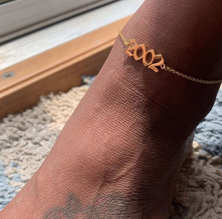 Dainty Year Anklets