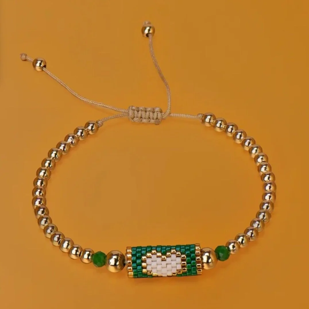 Heart miyuki bracelets