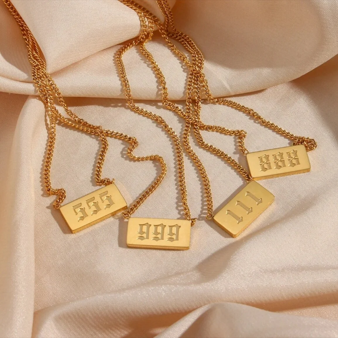 Angel Numbers Necklace