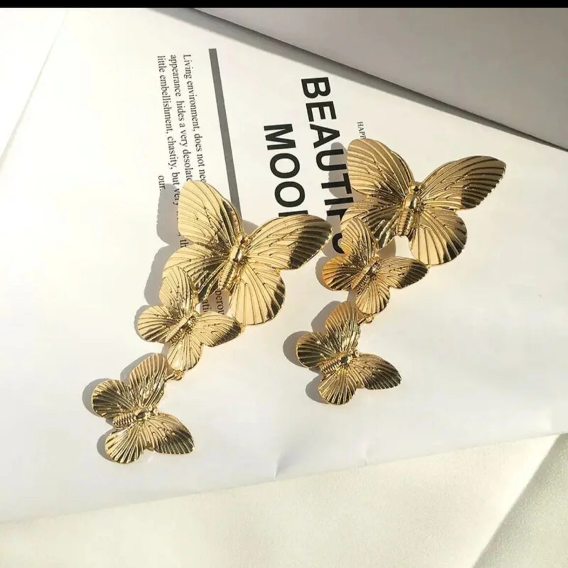 Tres Monarchs Earrings