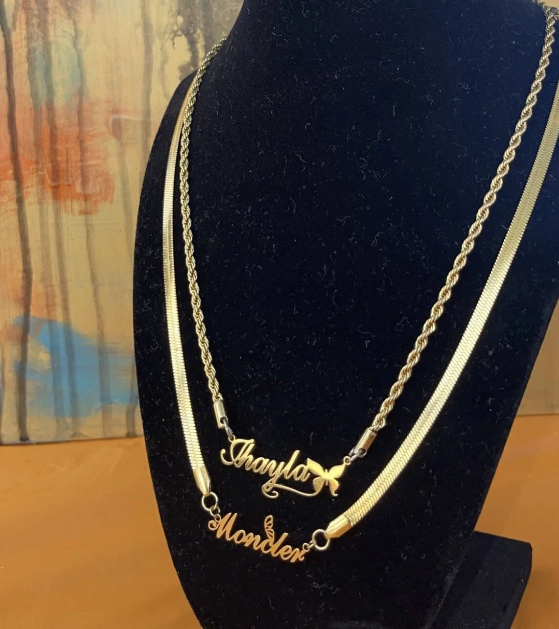 Butterfly custom nameplates