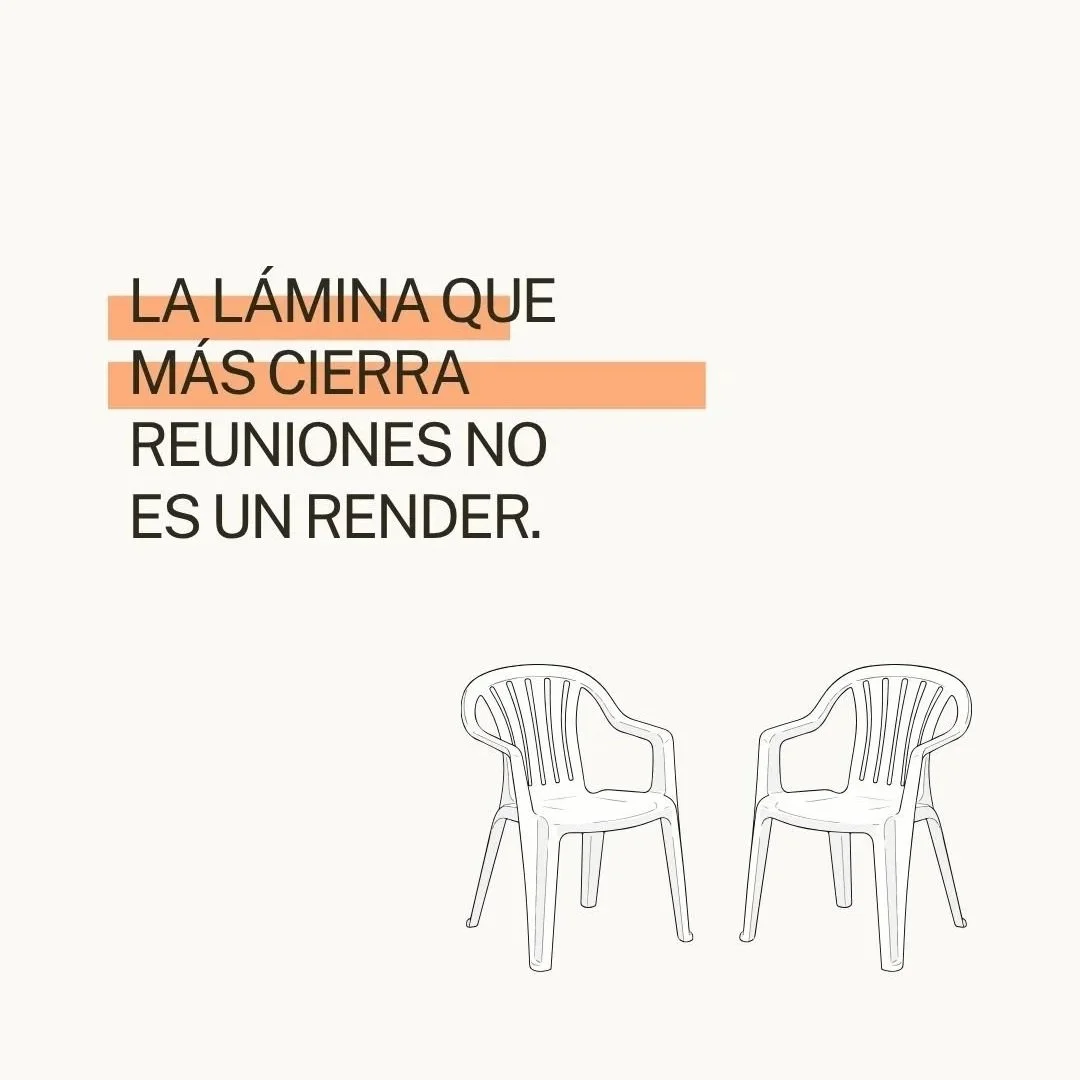Cómo presentar proyectos arquitectónicos y cerrar la reunión