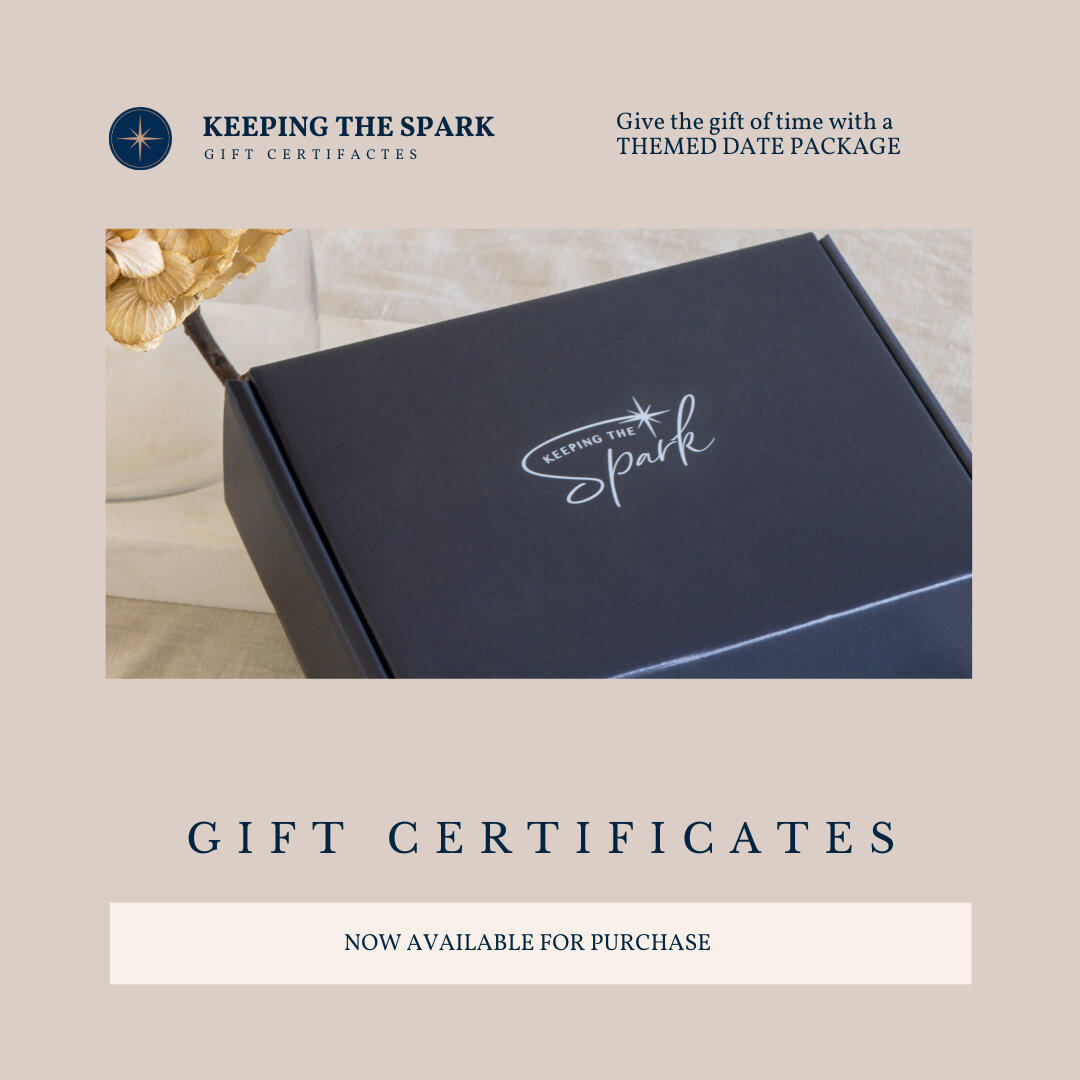 Date package GIFT CERTIFICATES now available to purchase for those special couples in your life 💖💖​​​​​​​​
​​​​​​​​
A beautiful gift alternative to send this holiday season💝​​​​​​​​
​​​​​​​​
Single Date GIFT CERTIFICATE $49.95​​​​​​​​
Three month 