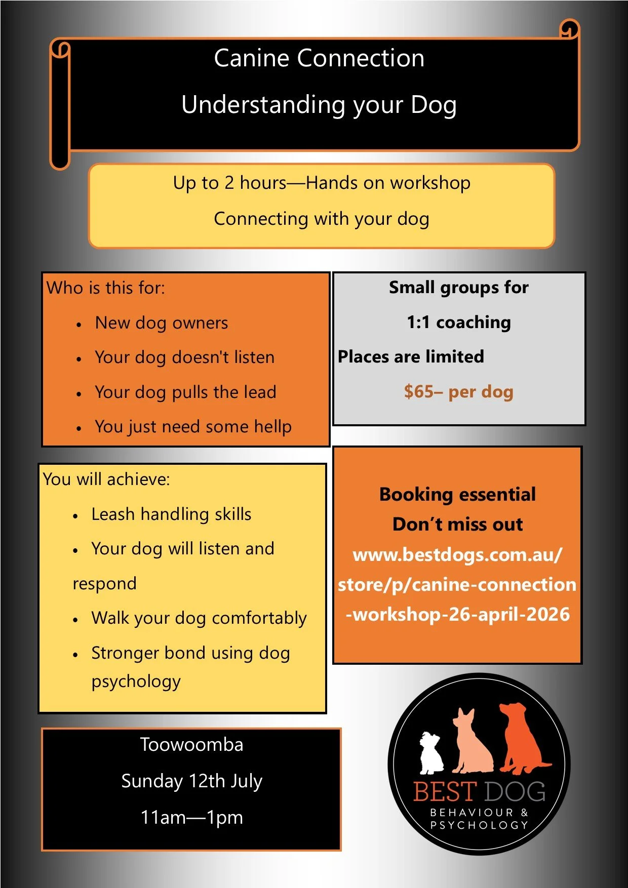 Canine Connection Workshop Toowoomba 12 July.jpg