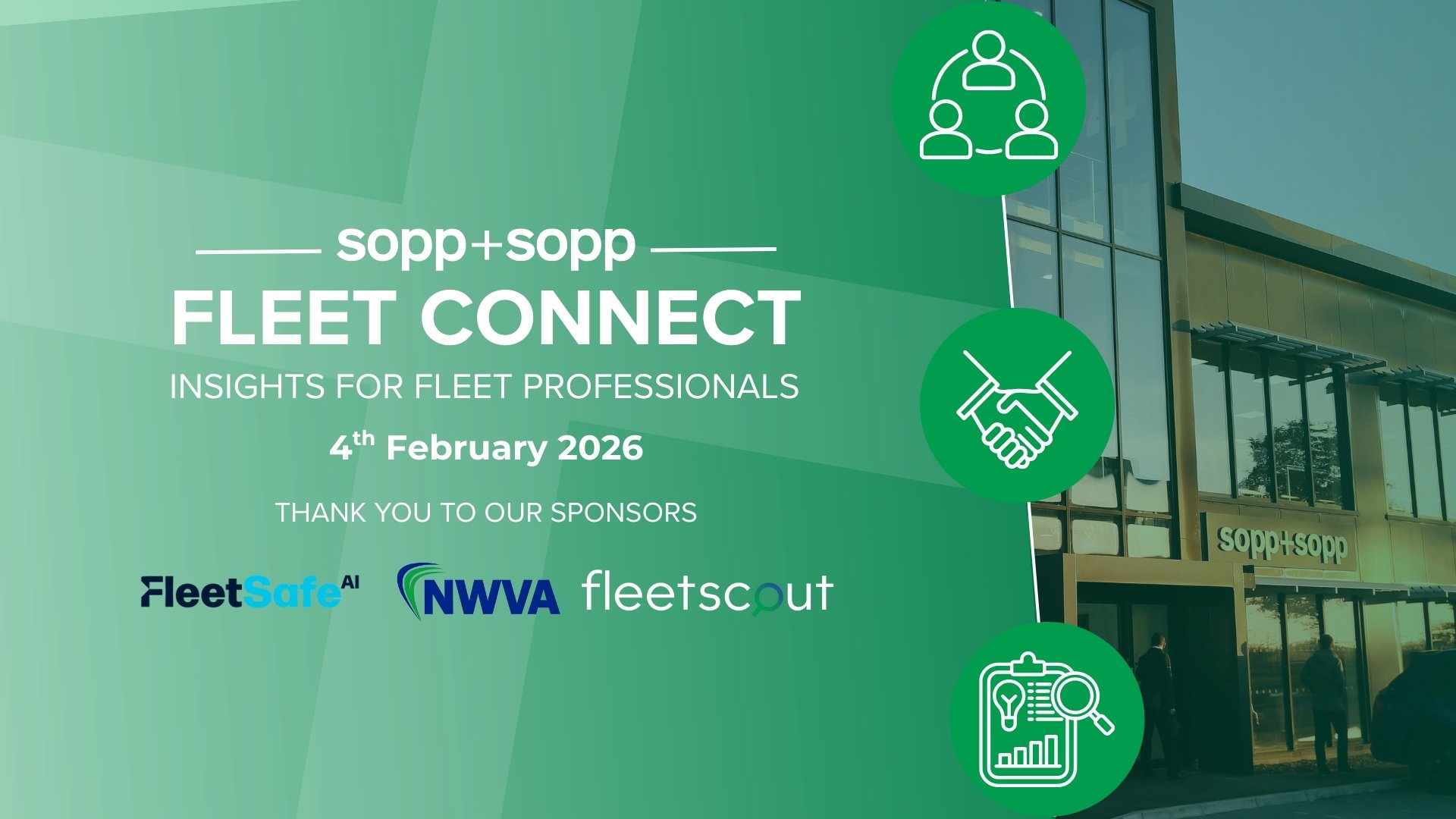 Fleet Connect: sopp+sopp’s First Ever Customer Forum for Fleet Professionals