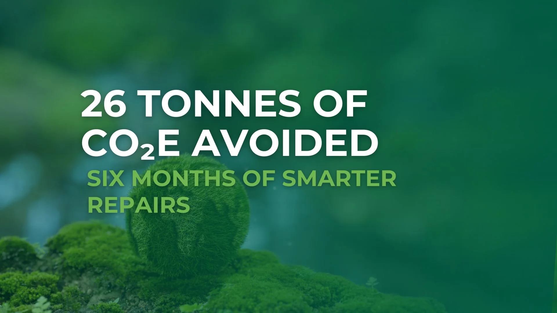 sopp+sopp’s Green Parts solution helps fleet avoid 26 tonnes of CO₂e in six months