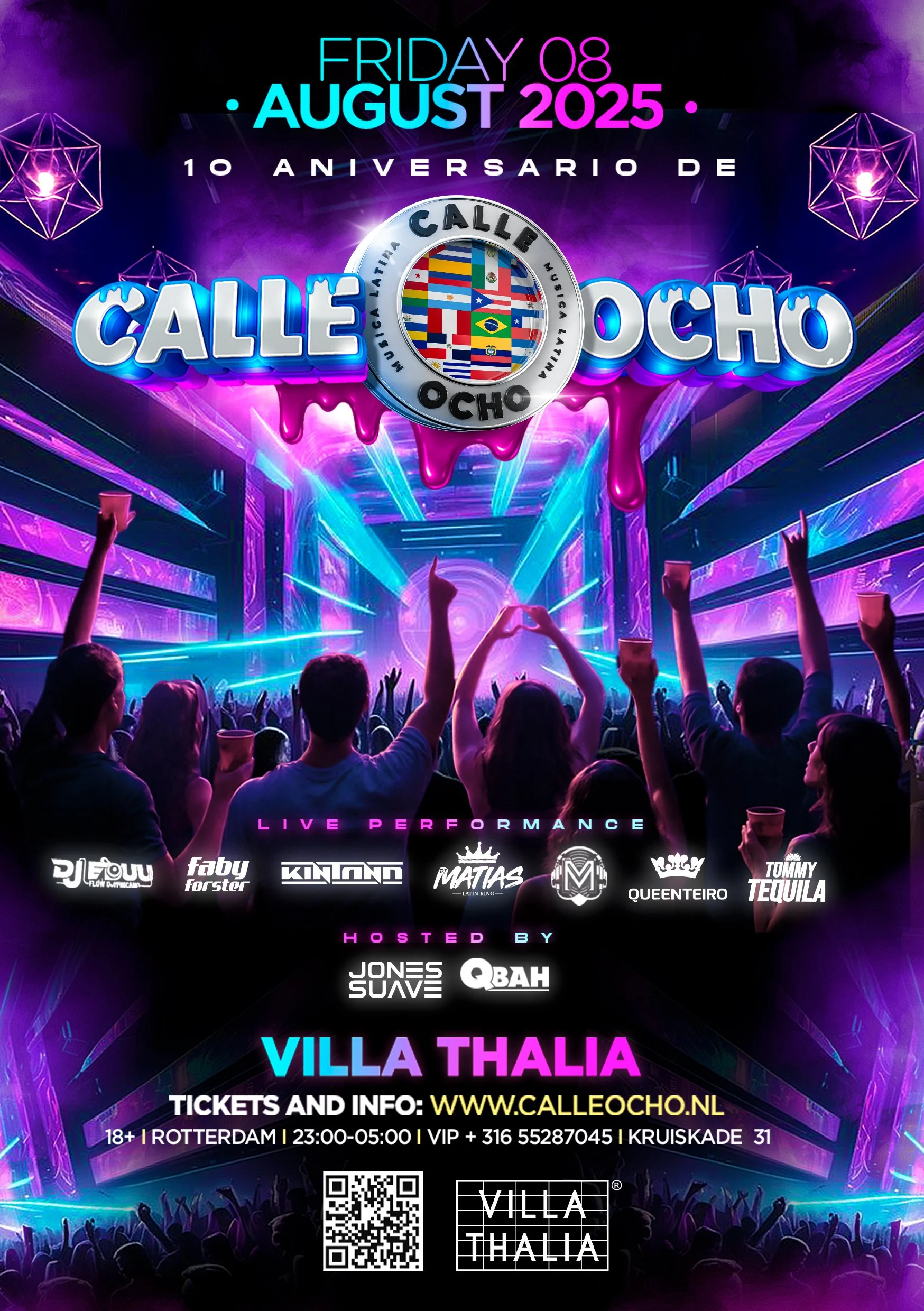 CALLE OCHO | FRIDAY AUGUST 8TH