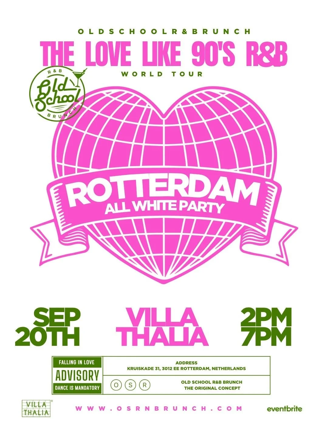 OLD SCHOOL R&B BRUNCH | SATURDAY SEPTEMBER 20TH