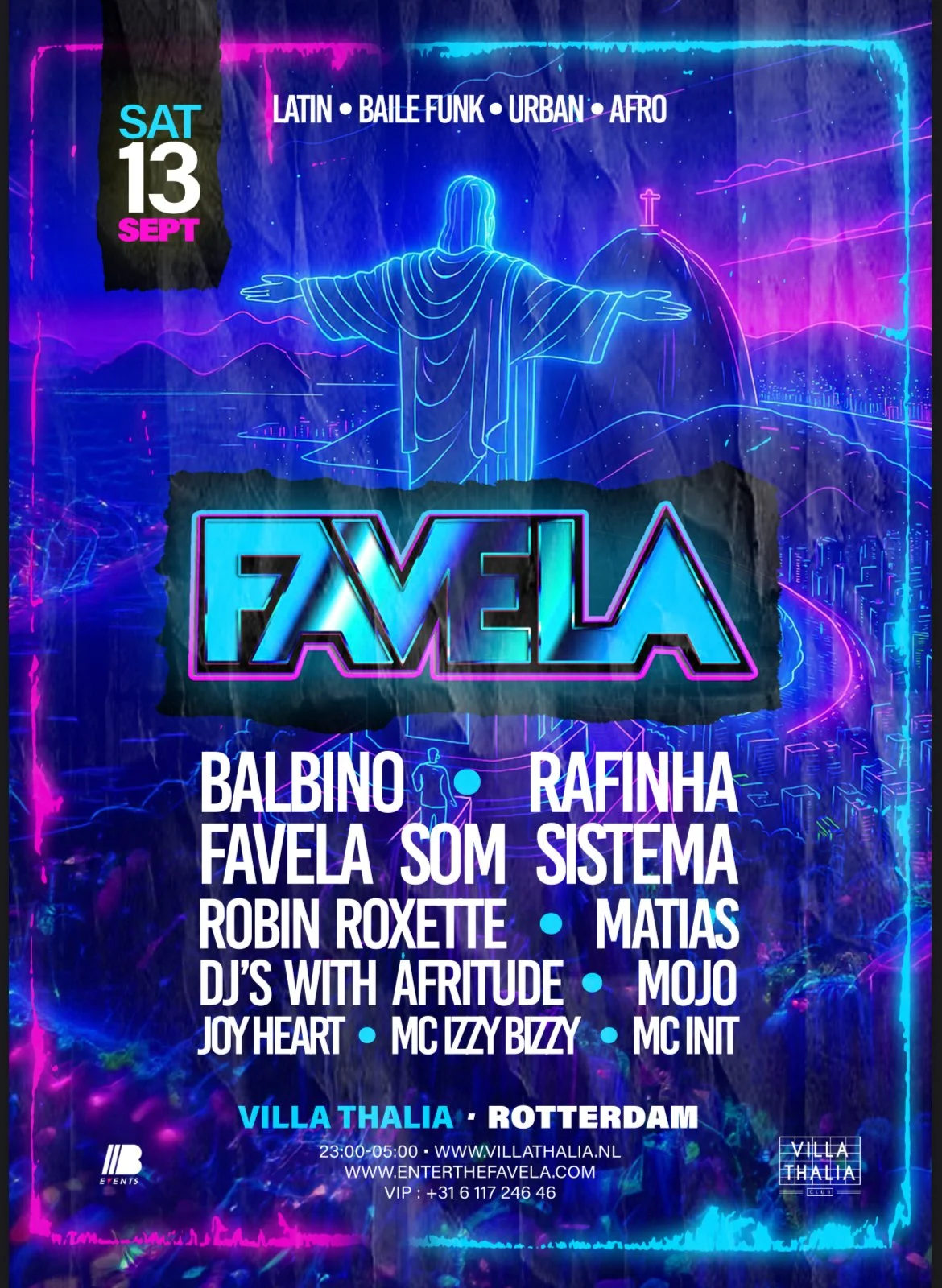 Favela | SATURDAY SEPTEMBER 13TH
