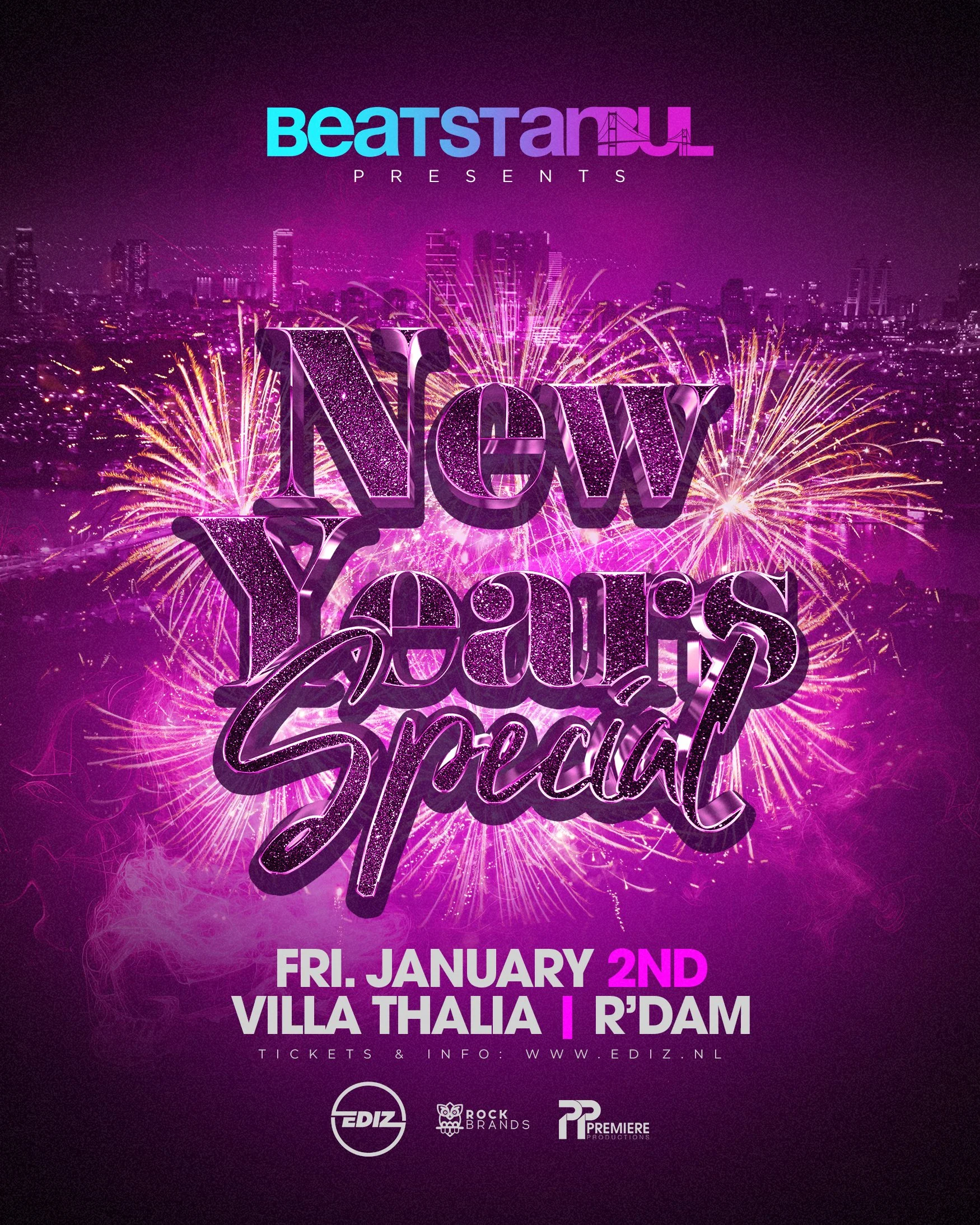 BEATSTANBUL NEW YEAR PARTY | FRIDAY 2ND 