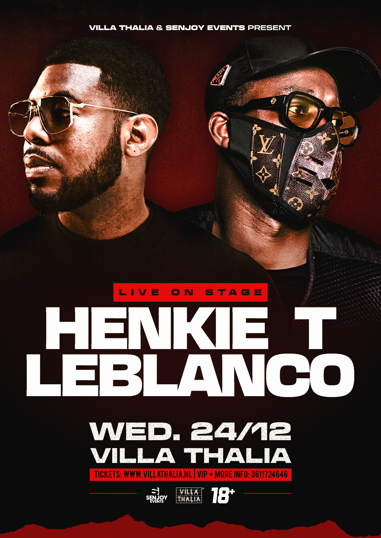 HENKIE T &amp; LEBLANCO (LIVE) | WEDNESDAY DECEMBER 24TH