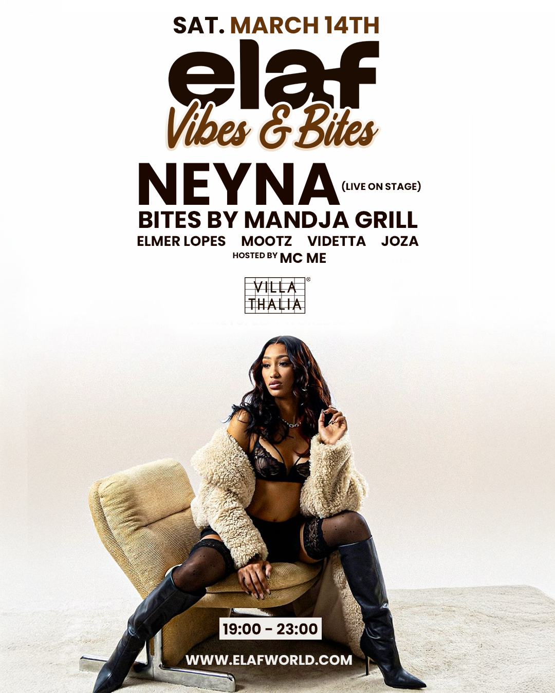 NEYNA (LIVE) @ Elaf | saturday March 14TH 