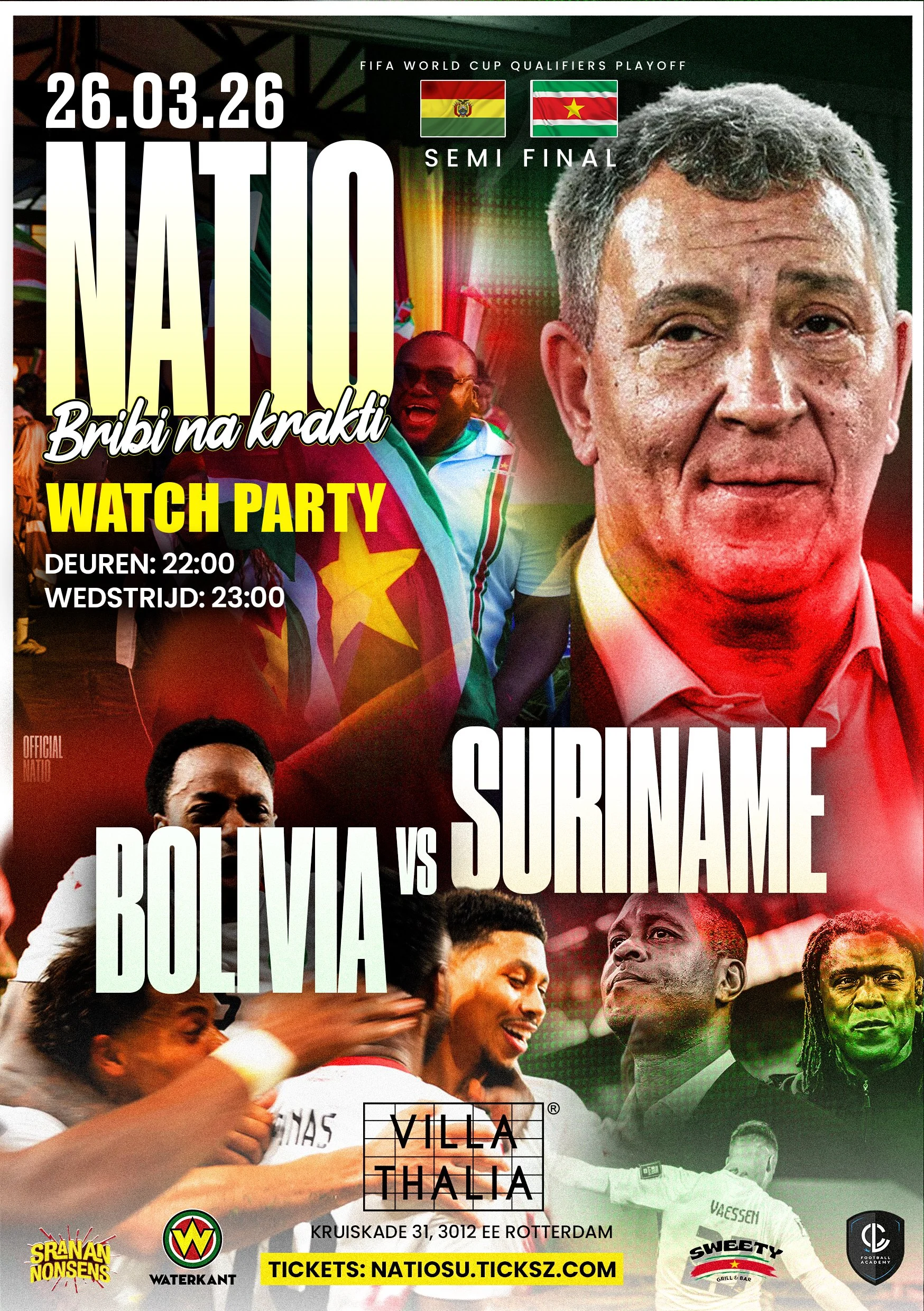 WATchparty WK: Bolivia vs. Suriname