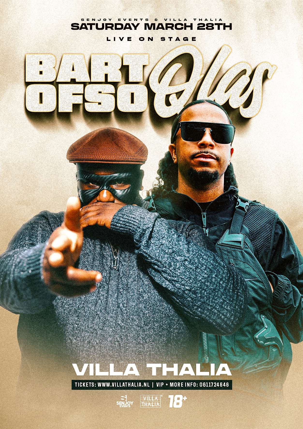 VILLA THALIA INVITES QLAS &amp; BARTOFSO(LIVE) | saturday MARCH 28TH