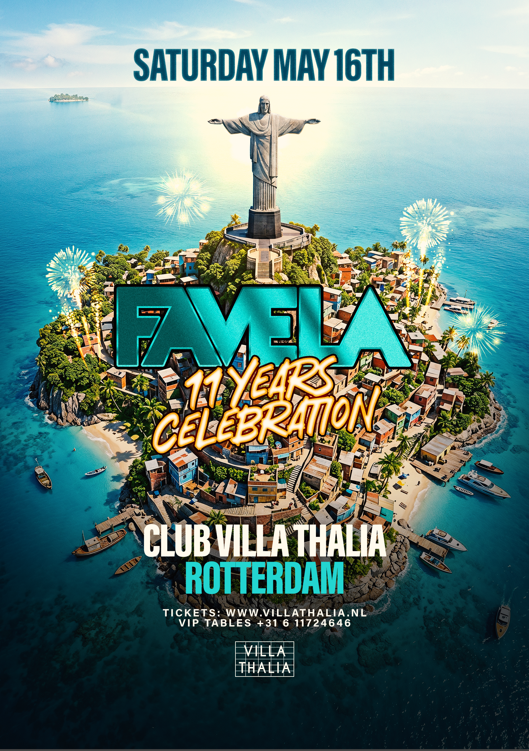 Favela 11 YEAR ANNIVERSARY | SATURDAY MAY 16TH 